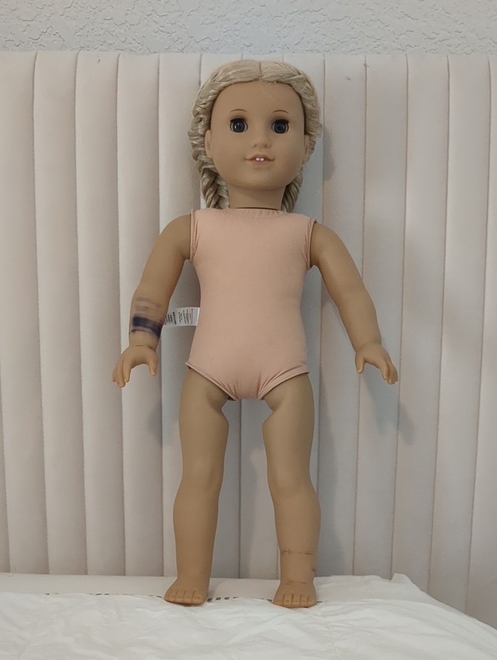 American Girl Doll with Blonde Hair Brown Eyes